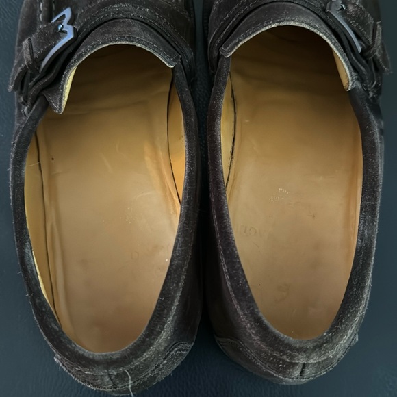 Bruno Magli Gregory Brown Suede Loafer - Picture 8 of 10